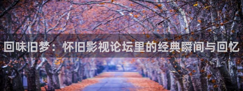 yy4480在线理论视频：回味旧梦：怀旧影视论坛里的经典瞬间与回忆